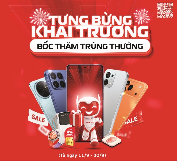 Siêu thị Viettel Store - Hệ thống bán lẻ công nghệ và viễn thông Quân đội